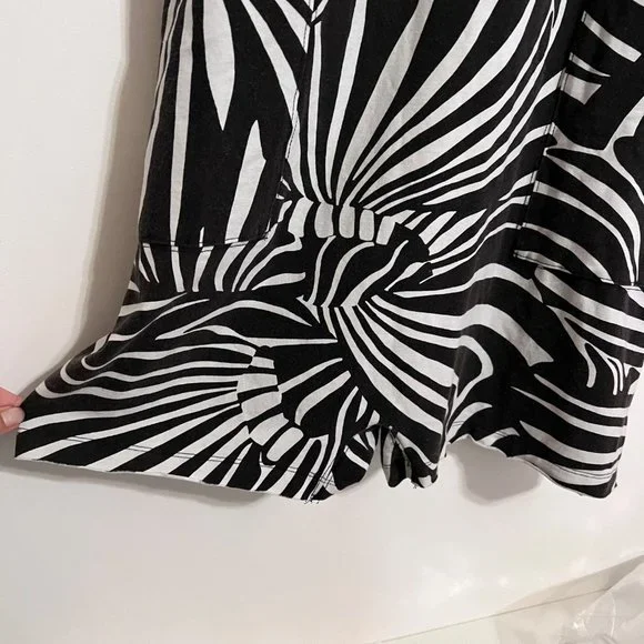 NWT Free People Movement Printed Hot Shot Romper in Zebra - Picture 6 of 11